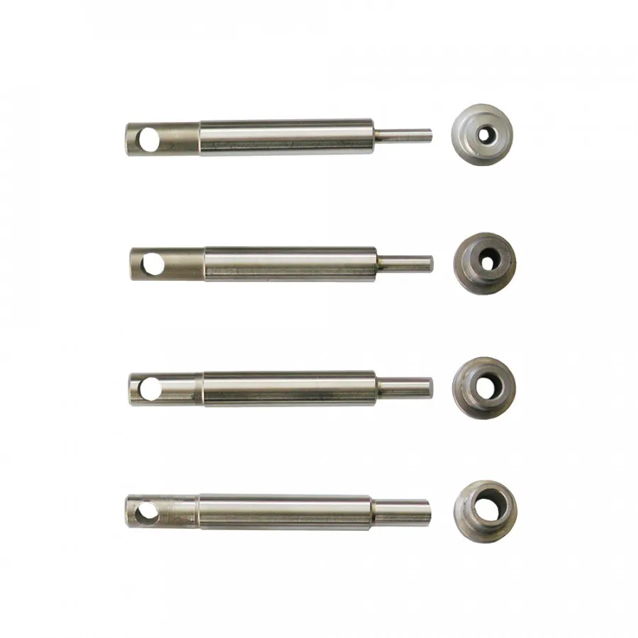 KIT DE 4 POINÇONS POUR POLYPERFOR : Ø 3,3 mm, Ø 4,1 mm, Ø 4,9 mm, Ø 6,2 mm