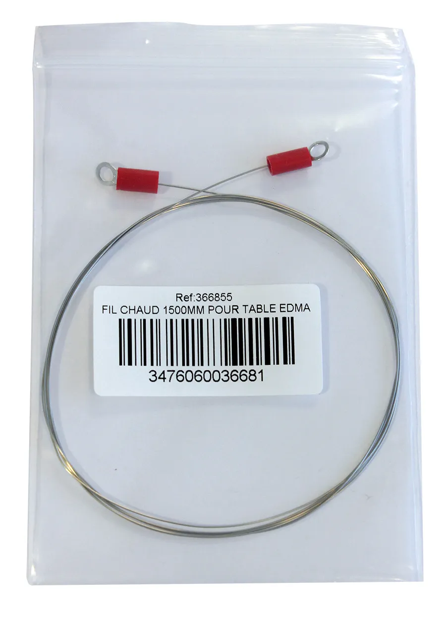 FIL DE COUPE DE RECHANGE 1500 MM POUR TABLE DE DÉCOUPE AU FIL CHAUD