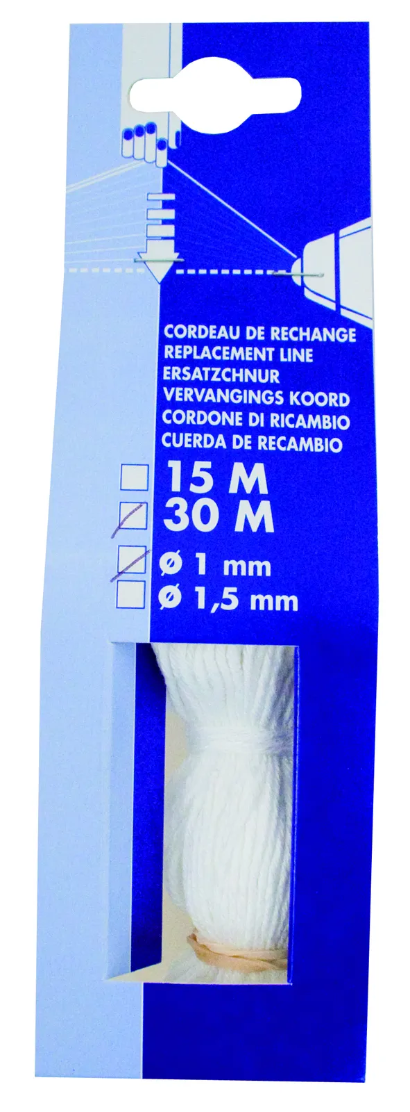 FIL DE RECHANGE Ø 1 MM POUR FAST LINE ET ALU LINE