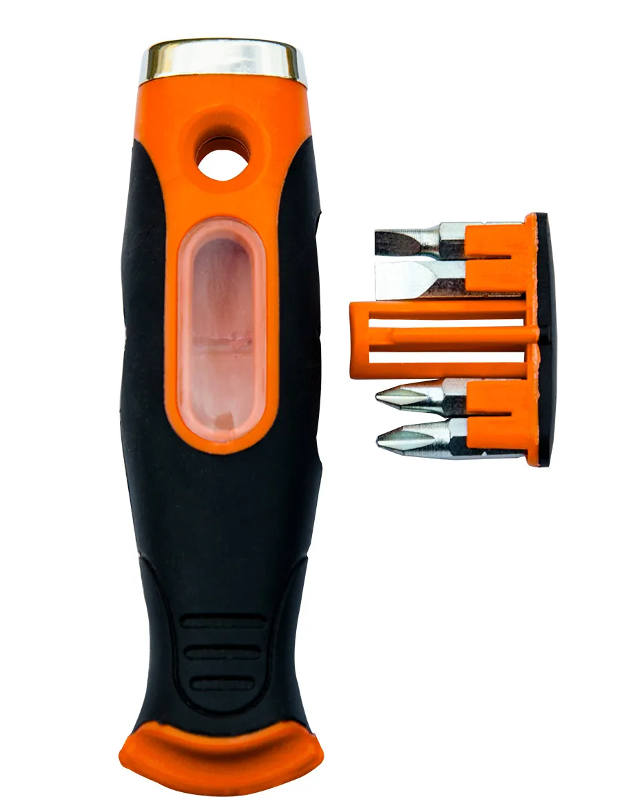 COUTEAU À ENDUIRE AMÉRICAIN 12,5 CM - Avec 4 embouts de vissage amovibles