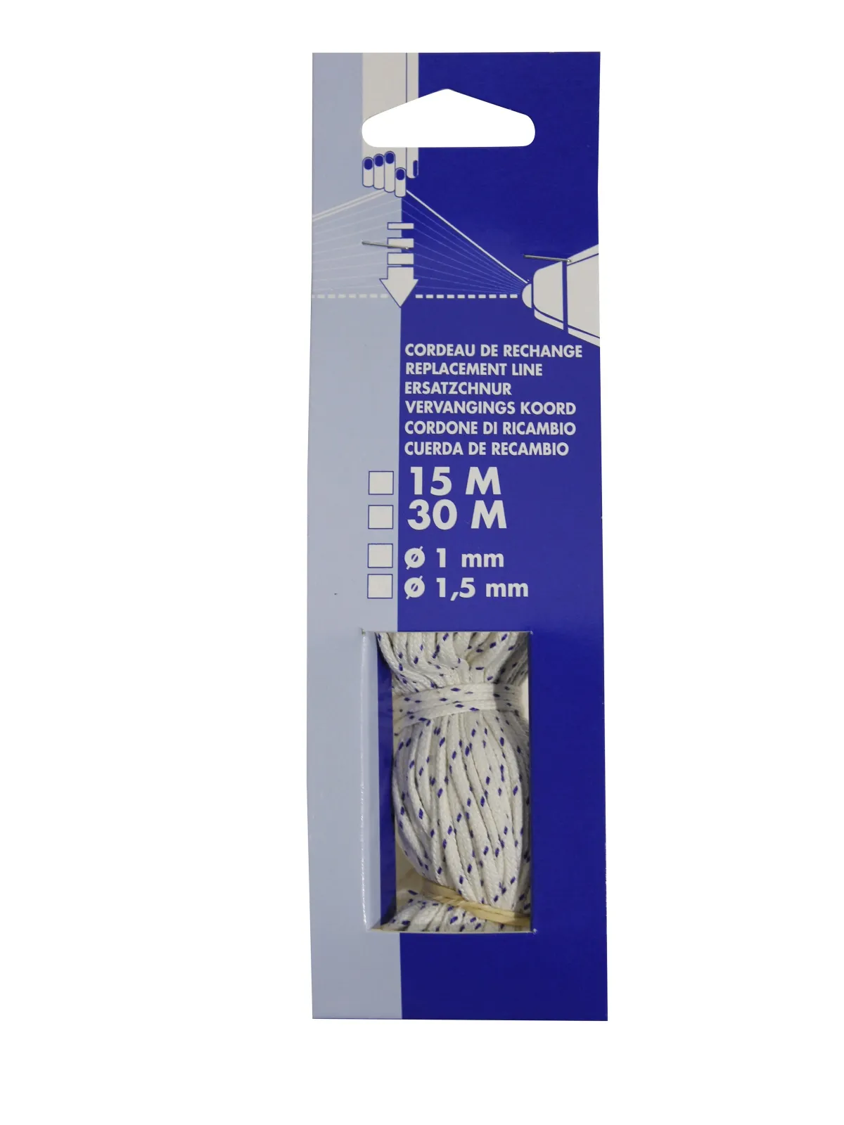 FIL DE RECHANGE Ø 1,5 MM TRESSÉ POUR ROOF LINE