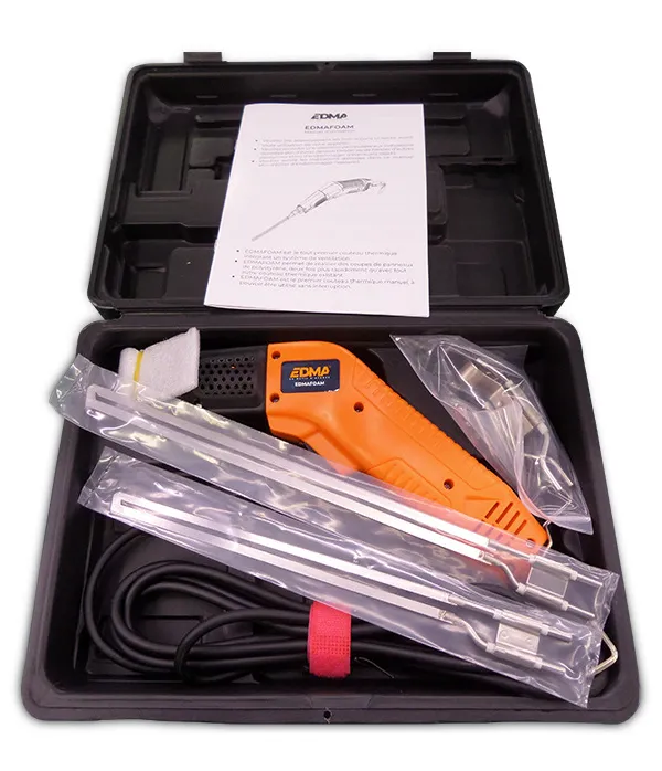 Produit EDMAFOAM - Couteau thermique ventilé - Kit couteau + 3 lames Image