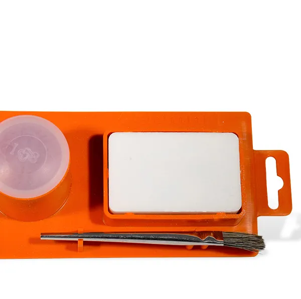 Produit PLATINE POUR SOUDURE - Kit de nettoyage pour panne de fer à souder Image