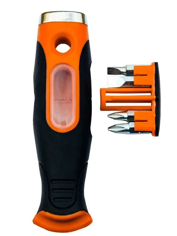 Produit COUTEAU À ENDUIRE AMÉRICAIN 12,5 CM - Avec 4 embouts de vissage amovibles Image